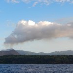 Mont Yusur, while sailing past the coast of Tanna