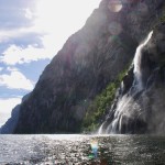 Bilderbuch-Wasserfall, einer von vielen